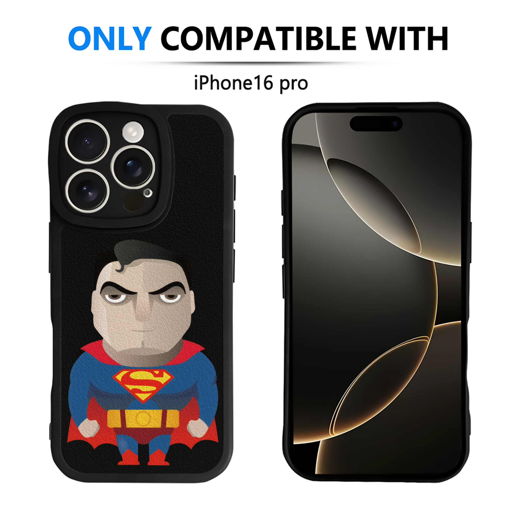 （画像用） アベンジャーズ The Avengers 【iPhone 16シリーズ対応】シリコンスマホケース（レザー調） 材質：シリコン
